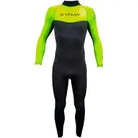 Kynay Surf Ultra Stretch 4/3 Mm Wetsuit Met Lange Mouwen En Rits Op De Rug