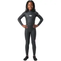 West 3/2 Mm Flatlock Enforcer Dames Neopreen Wetsuit Met Lange Mouwen En Rugrits