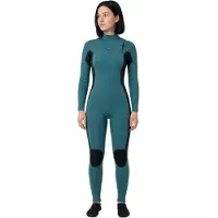 Mystic Haven Double 4/3 Mm Dames Wetsuit Van Neopreen Met Lange Mouwen En Rits Op De Borst