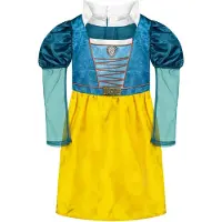Disguise DISNEY - SNOW WHITE LIVE ACTION, Sneeuwwitje Live Acton jurk Basic Plus, Maat M (7-8 jaar)