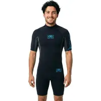 Ocean & Earth Surf School Springy 2 Mm Shorty Met Korte Mouwen En Rits Op De Rug