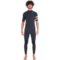 Hurley Plus 2/2 Mm Korte Mouwen Neopreen Pak Rits Op De Borst