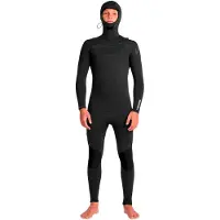 Quiksilver E Session 4/3 Mm Wetsuit Met Lange Mouwen Capuchon En Rits Op De Borst