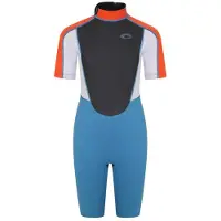Typhoon Storm 2.8 Mm Shorty Met Korte Mouwen En Rits Op De Rug