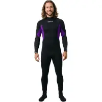 Mystic Rental 3/2 Mm Wetsuit Met Lange Mouwen En Rits Op De Rug