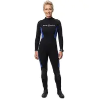 Aqua Lung Skin 0.5 Mm Dames Neopreen Wetsuit Met Lange Mouwen En Rugrits