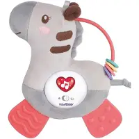 Creaciones Llopis Muzikale Activiteitenknuffel Zebra Met Licht En Geluid 24 Cm
