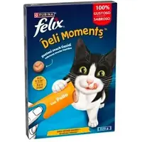Purina Felix Deli Moments Nat Kattenvoer Met Kip 11x4x10g