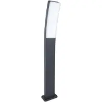Lutec 7288902118 Kira Led Tuinpaal Voor Buiten Donkergrijs