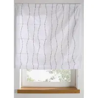 Bonprix Vouwgordijn met borduursel maat h/b: 130/80 cm