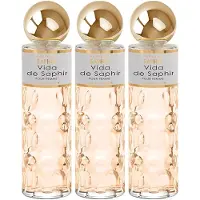 Saphir Vida 200ml Eau De Parfum 3 Eenheden