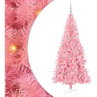 vidaXL Kerstboom Roze 240 cm PVC