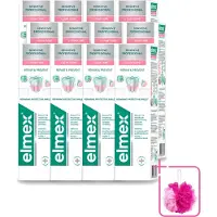 Elmex 12 x - Tandpasta - Sensitive Professional - Repair & Prevent - 75 ml - Bulkverpakking - Gevoelige tanden - Douchemop - Tandpasta
