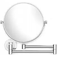 Stella Wandspiegel Verstelbaar Chroom Rond 270x280mm