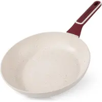 Nava TERRESTRIAL Koekenpan - 28 cm - Granieten Antiaanbaklaag - Geschikt voor Inductie & Gas
