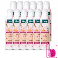 Kneipp 12 x - Douche foam - Soft Skin - Voor droge en gevoelige huid - 200 ml - Bulkverpakking - Douche foam - Douchemop - Huidverzorging