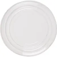 Clayre & Eef Ontbijtbord Ø 22 cm Wit Keramiek Rond Bord