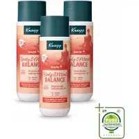Kneipp 3 x - Douchegel - Body & Mind Balance - 200 ml - Grootverpakking - Vaatwasstrips - Douchegel - Balans - Innerlijke Rust - Kalmerend - Opwekkend