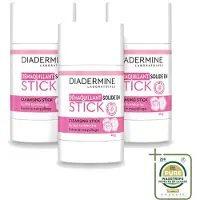 Diadermine 3 x - Essential Care - Cleansing Stick - Kombucha - 40g - Wasstrips - Huid Reinigen - Huid Verzorgen - Kombucha Thee - Huid Reinigingsstick - Natuurlijke Huidverzorging