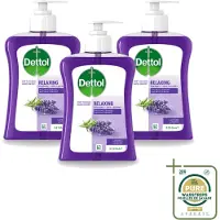 Dettol 3 x – Wasgel Handzeep – Lavendel – 250 ml - Wasstrips - Handwas - Handhygiëne - Antibacteriële Handzeep - Handen Verzorgen - Huid Verzorgen