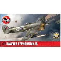 Airfix Modelbouwpakket Vliegtuigen - 02041B Hawker Typhoon Mk.IB - Propeller Vliegtuig Plastic - 1:72 - Modelbouw