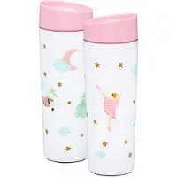 Ambition Ballet Thermosbeker 340ml - Roze, Kerst & Ballet Thema