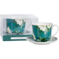 Livello Jumbo Porseleinen Kop & Schotel 400ml - Bloemendesign