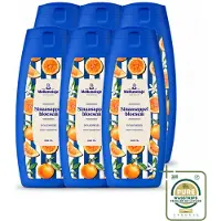 Melkmeisje 6 x – Douchegel – Sinaasappelbloesem – 300 ml - Wasstrips - Douchegel Sinaasappel - Douchegel Sinaasappelbloesem - Fris Huidgevoel - Zachte Douchegel - PH-huidneutraal