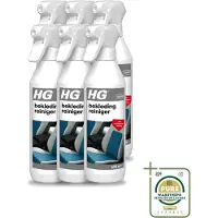 Hg 6 x - Garage - Bekledingreiniger - Met Vuilafstotende Werking - 500 ml - Wasstrips - Bekleding Reinigen - Vlekken Verwijderen - Vuilafstotend - Auto Bekleding Reinigen - Caravan Bekleding Reinigen