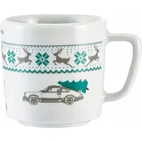 Porsche Merkloze Kerst Espresso Kopje - 90ml - Porselein