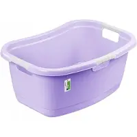 Keeeper Janne Rechthoekige Wasbak 50L Paars - Ergonomisch & Zacht Handvat