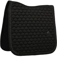 Kentucky Zadeldoek Classic Onion Gevlochten Glitter Koord Full Zwart