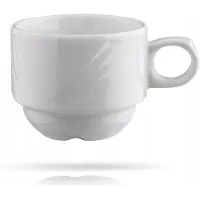 Lubiana Arcadia Porseleinen Beker - 220 ml, Stapelbaar, Vaatwasserbestendig