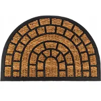 Galicja Kokos-Rubber Deurmat 60x40cm - Stijlvol en Functioneel