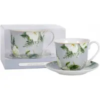 Livello Jumbo Porseleinen Kop & Schotel 400ml - Bloemendesign