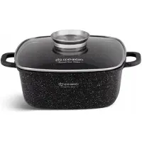 Edenberg Marmor Kookpan 24cm 4.4L met Aroma Knob & Ovenbestendig