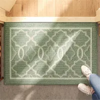 Famanu - Deurmat voor binnen - voorkomt vuil in huis - antislip en absorberend - 50 x 80 cm