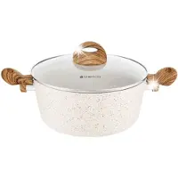 Ambition Nature Pan 4L - Aluminium met Stone Coating - Geschikt voor Inductie
