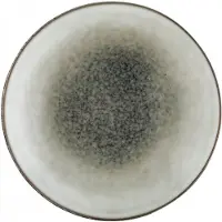 Florina Kenya Platte Porseleinen Dinerbord 26,5 cm Grijs-Groen
