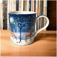 Easy life Porseleinen Mok Winterse Hertjes & Sprookjesboom - 350ml