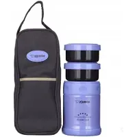 Zojirushi SW-EXE35-VC - Lunch Thermos - 350 ml - Violet - Staal