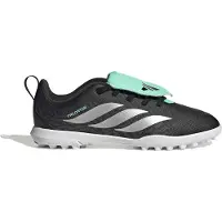 Adidas Predator Club Fold-over Tongue Elastic Laces Tf Junior Football Boots Zwart EU 33 1/2 Kinderen
