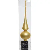 Mica Decorations Kerstversiering - 26x kerstballen - kunststof - pastel kleuren - JOY - met glazen piek