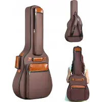 Bedee Merkloze Gitaartas - Waterdichte Oxford Tas voor Akoestische Gitaren (40-42 inch)
