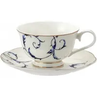 Marco polo Exclusieve Porseleinen Kop & Schotel 250ml - Klassiek Design