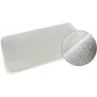 Euromat Lombok Antislip Badkamermat Zacht Grijs 50x80 cm