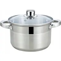 Koko Koral RVS Pan met Deksel 16cm 1.8L - Geschikt voor Inductie
