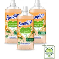 Soupline 3 x - Wasverzachter - Oranjebloesem - 52 Wasbeurten - 1.3L - Grootverpakking - Vaatwasstrips - Wasverzachter - Plantaardige Zachtheid - Oranje Bloesem - Zachte Was - Natuurlijke Zachtheid