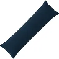 vidaXL Kussen met kussen HOUTEN Blauw 40 x 145 cm Microfiber Fleece