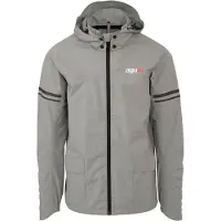 Agu Original II - Regenjas - Unisex - Waterdicht - Ademend - Met capuchon - Reflecterende details - XXL - Grijs